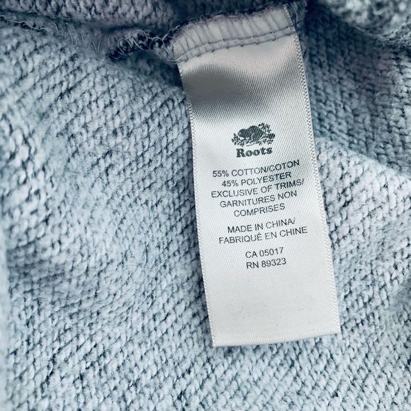 Roots Canada Girls Classic Salt & Pepper Tunic Hoodie Dress, size XXL - Picture 6 of 8